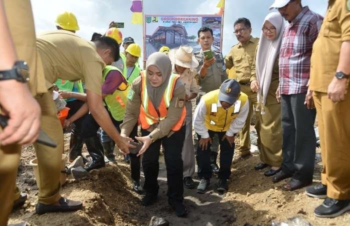 Pasar Sila di Bima, jadi yang termegah di NTB.