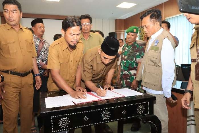 Konflik 2 Desa di Lombok Tengah berakhir damai.