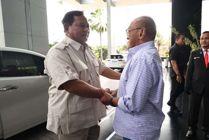 Prabowo dan Aburizal Bakrie.