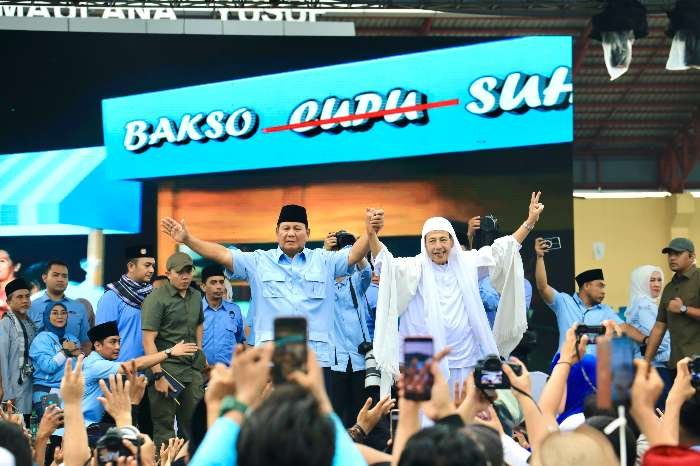 Habib Luthfi dan Prabowo