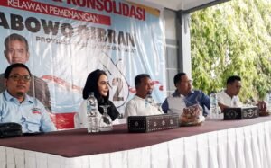 H Faurani SE, Ketua TKD Prabowo-Gibran NTB ikut hadir dalam temu timses Lombok Barat dan Lombok Utara.