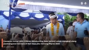 Gibran Rakabuming di Bali