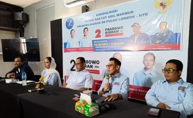 Konsolidasi kemenangan Prabowo-Gibran NTB.