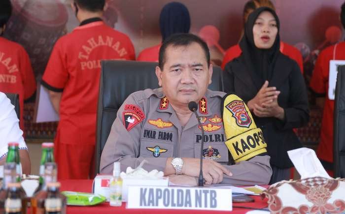 Kapolda NTB Irjen Pol. Drs. R. Umar Faruq, S.H., M.Hum