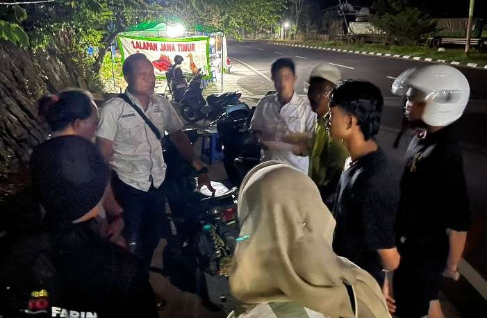 Polsek Pringgarata tangkap tersangka curanmor.