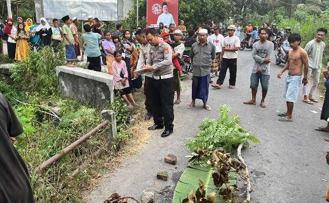 Laka lantas di Praya, Lombok Tengah.