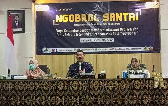 Ngobrol Santai BBPOM Mataram.