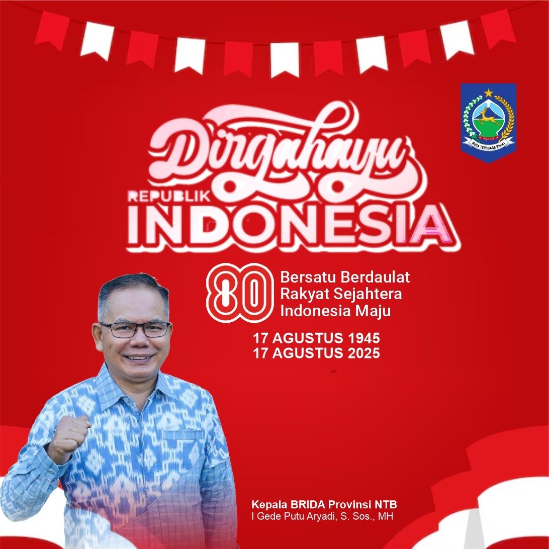 Iklan HUT RI Brida NTB