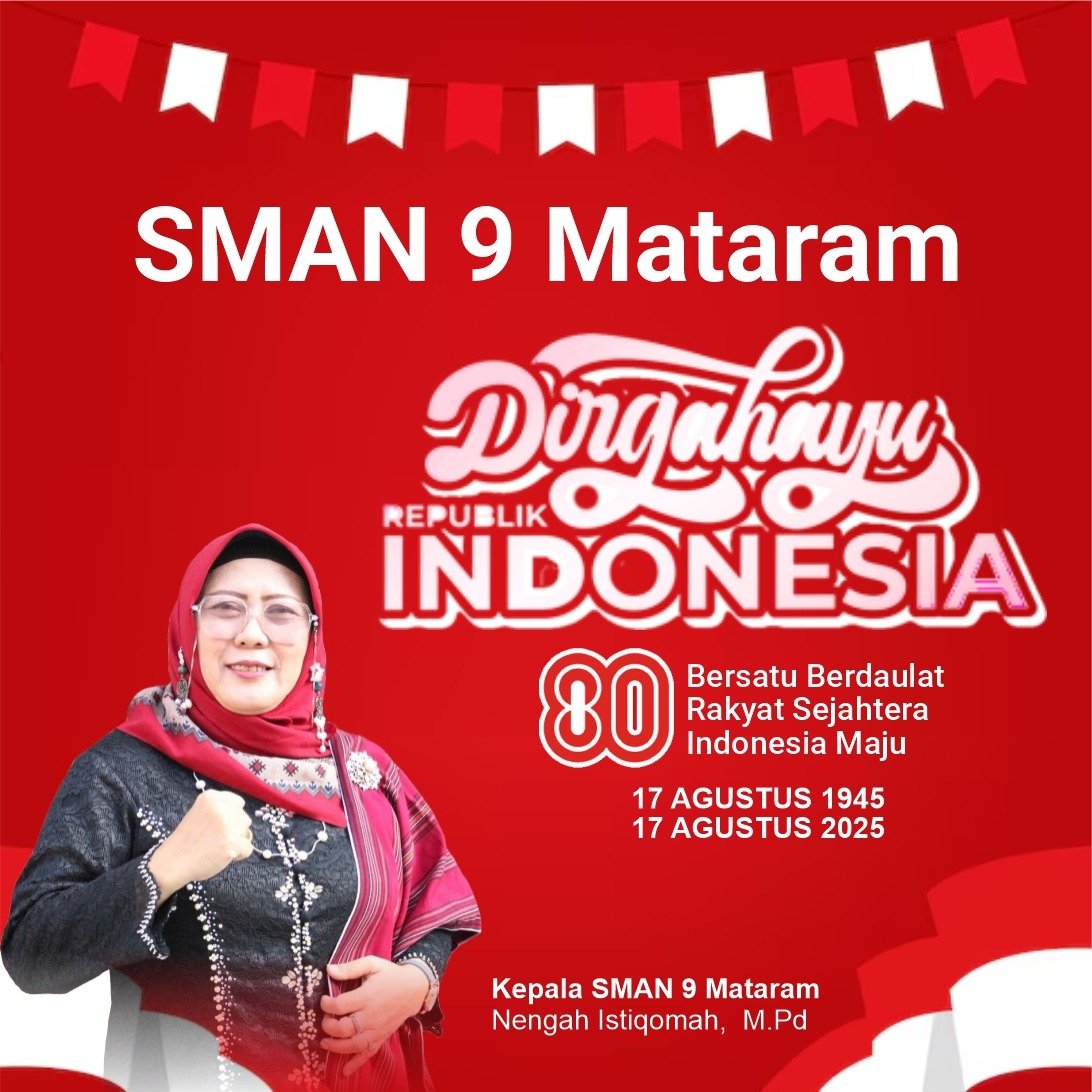 Iklan HUT RI SMAN 9 Mataram