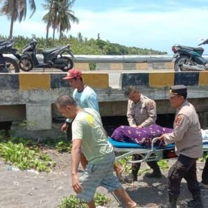 Penemuan mayat mengapung di Lombok Utara.