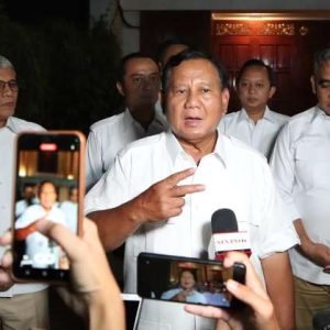 Prabowo Subianto, capres 02.
