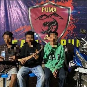 3 Begal di Bima Kota berhasil di gulung Tim Puma.