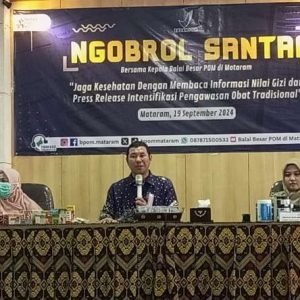 Ngobrol Santai BBPOM Mataram.