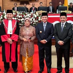 Pimpinan definitif DPRD Provinsi Nusa Tenggara Barat NTB) masa jabatan 2024-2029 resmi dilantik berdasarkan Surat Keputusan (SK) penetapan dari Menteri Dalam Negeri dalam Sidang Paripurna Pengambilan Sumpah Janji Pimpinan DPRD Provinsi NTB yang di gelar Rabu (16/10) di Gedung Udayana.