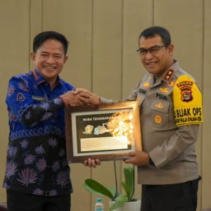 Pj Gubernur NTB Hassanudin bersama Kapolda NTB Irjen (Pol) Hadi Gunawan