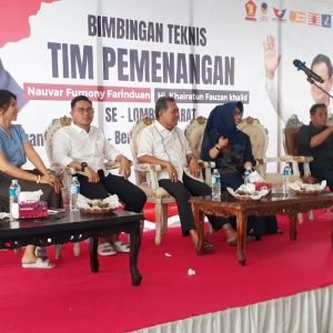 Tim Kampanye dan Pemenangan Farin-Khairatun setingkat koordinator lapangan desa (Kordes), dusun (Kordus) dan TPS (KorTPS) diberikan Bimbingan Teknis (Bimtek).