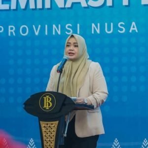 Wakil Gubernur NTB, Indah Dhamayanti Putri, S.E., M.IP., secara resmi membuka kegiatan Diseminasi Laporan Perekonomian Provinsi NTB Triwulan I Tahun 2025.