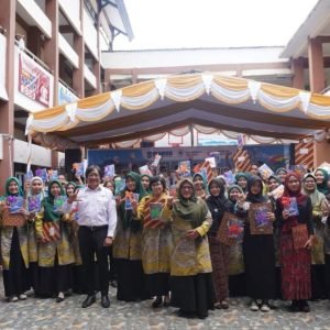 SMAN 9 Kota Mataram melangsungkan perayaan Hari Ulang Tahun (HUT) ke 7 pada Rabu (8/10).