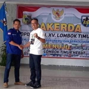 Pj Bupati Lombok Timur hadiri rakerda DPD II KNPI XV.