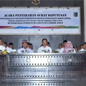 Pj Bupati Lombok Timur keluarkan SK PPPK