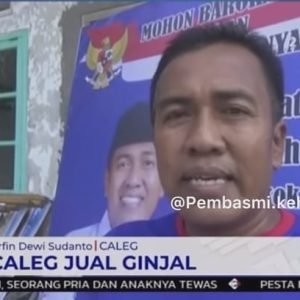 Caleg PAN jual ginjal