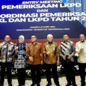 PJ Sekda NTB Ibnu Salim hadiri Entry Meeting Pemeriksaan LKPD (Instagram/@biroadpimntb)