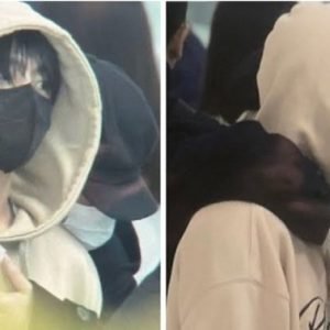 Screenshot Koreaboo (Jimin dan  Jungkook saat di bandara)